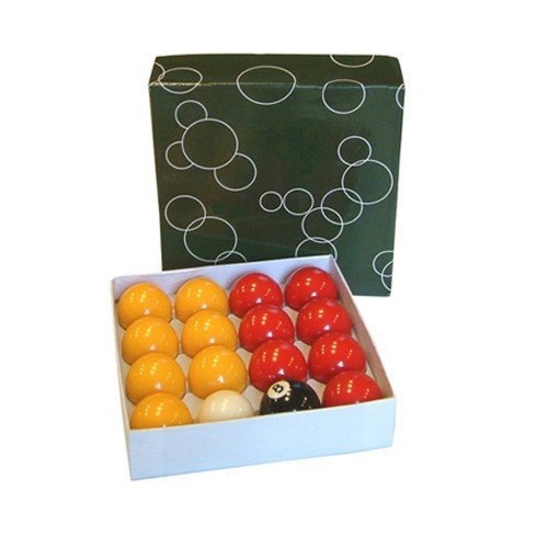 Jeu de Billes ou Boules de Billard Pool Standard 50,8 mm - DPT