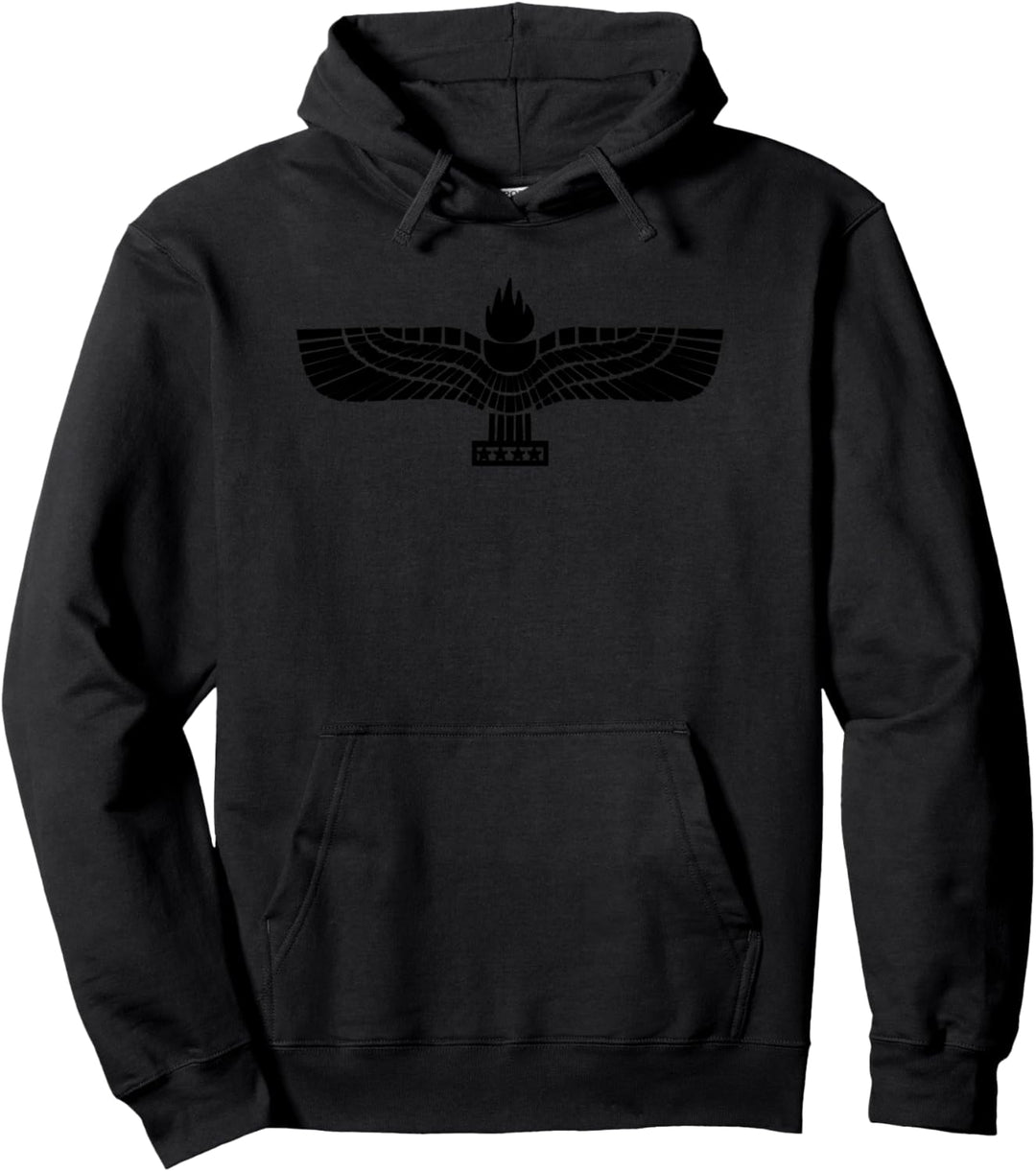 Aramaische Aramean Flagge Adler Fackel Syrisch Aramaisch Pullover Hoodie
