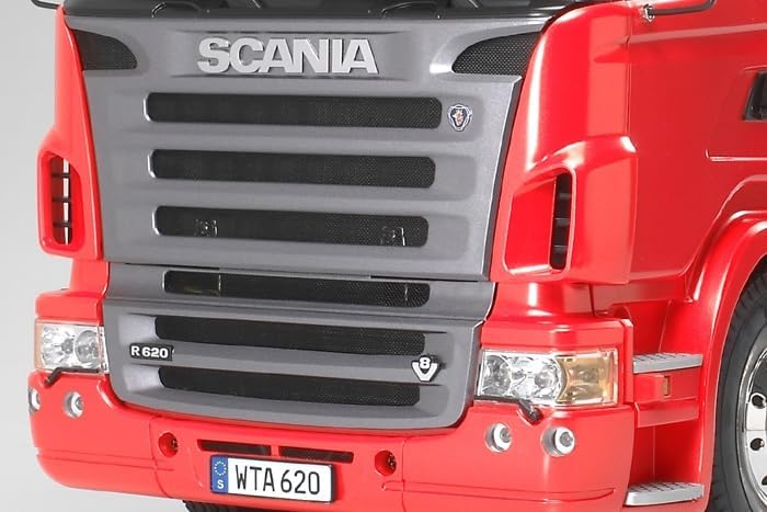 TAMIYA TMYTAM56323 300056323 - Scania R620 Highline,ferngesteuerte 3Achs LKW Zugmaschine, 1:14, Baus