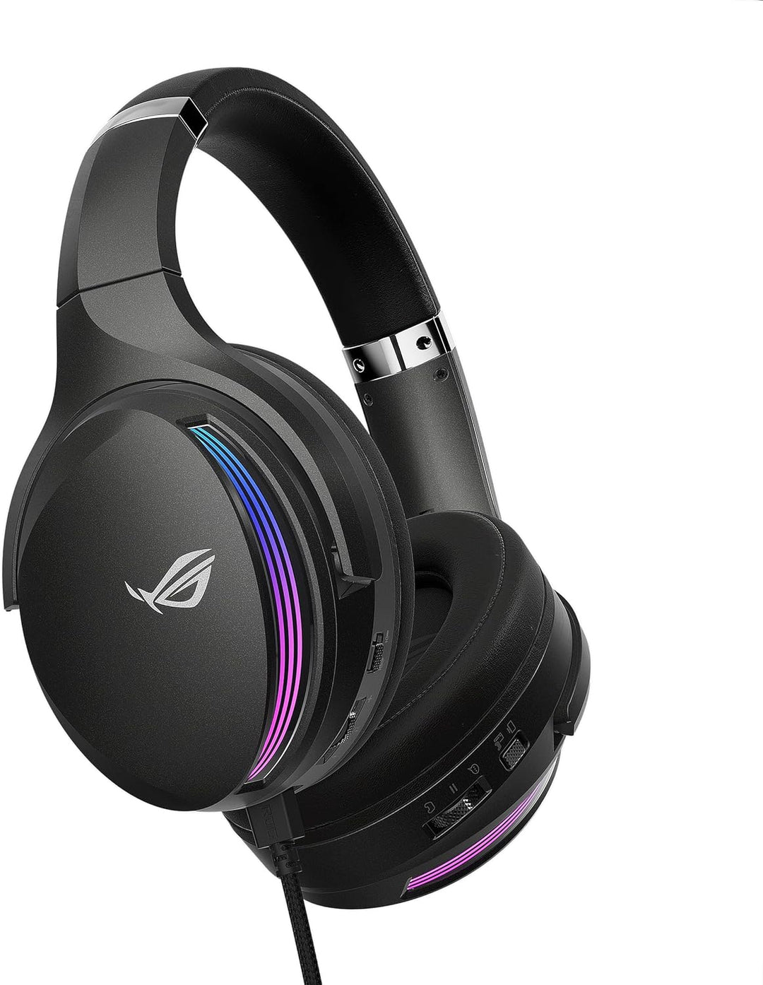 ASUS ROG Fusion II 500 RGB Gaming Headset (kabelgebunden, 3,5mm-Klinkenstecker, USB-C, USB-A, AI Noi