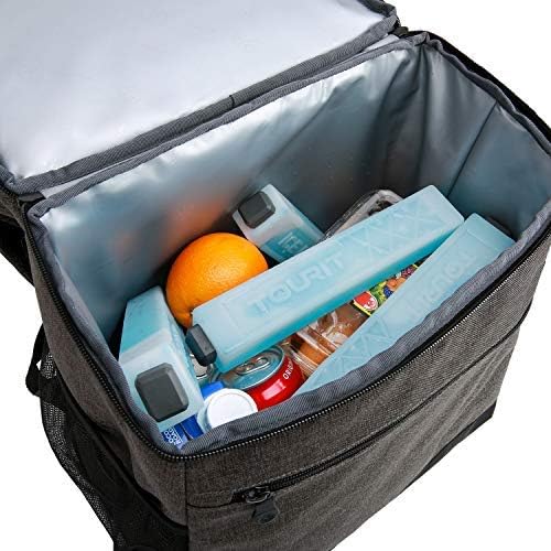 TOURIT Kühlakkus Kühlelemente für Kühltasche Kühlbox Kühlrucksack Wiederverwendbar Geeignet für Reis