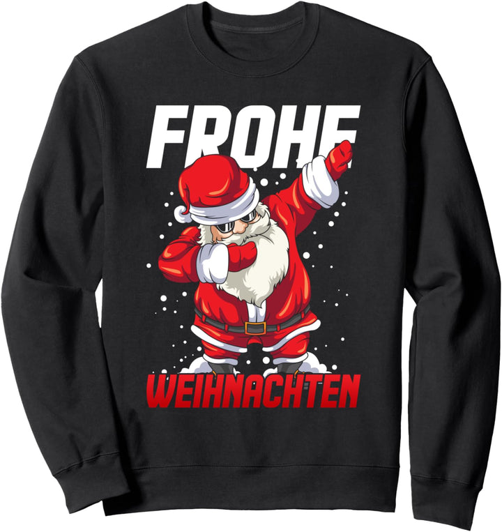 Dabbing Santa Claus Weihnachtsmann Kostüm Sweatshirt