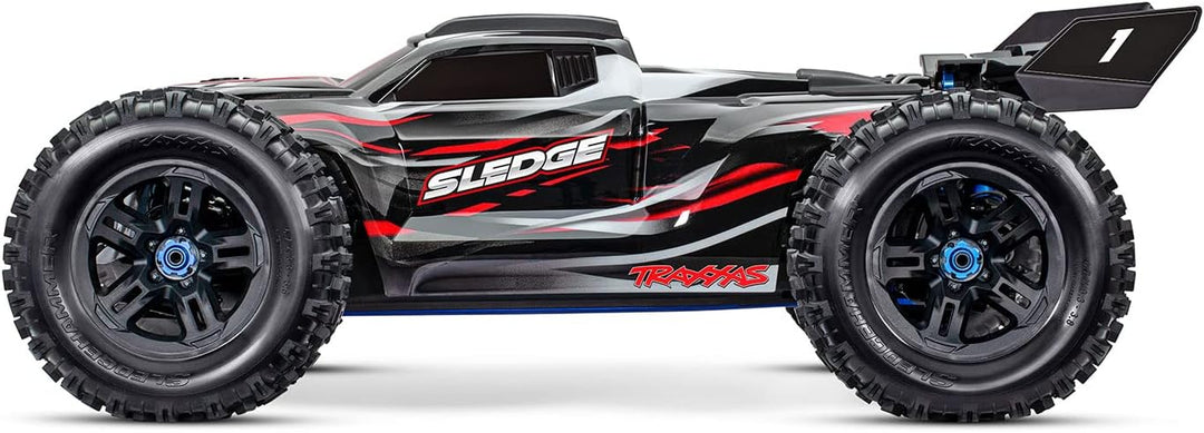 TRAXXAS Sledge 6S Rot Brushless 1:8 RC Modellauto Truggy Allradantrieb (4WD) RTR 2,4 GHz