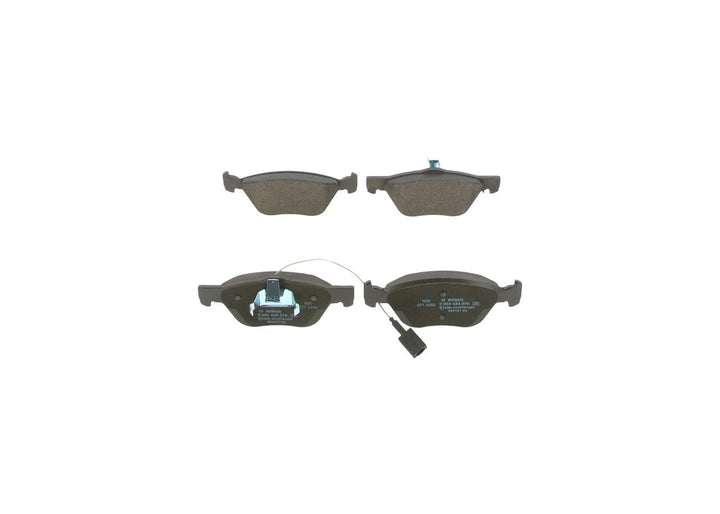 Bosch BP324 Bremsbeläge - Vorderachse - ECE-R90 Zertifizierung - vier Bremsbeläge pro Set