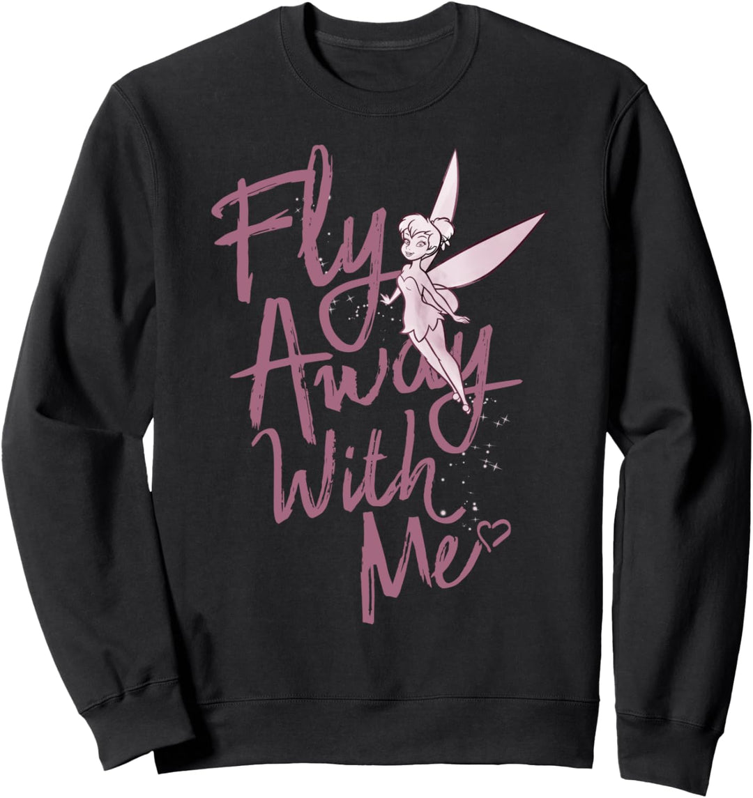 Disney Peter Pan Tinker Bell Fly Away With Me Portrait Sweatshirt