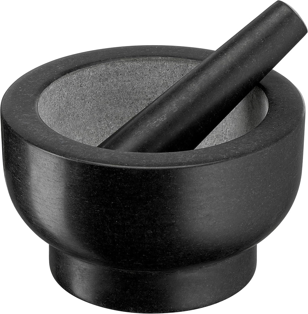Tefal Jamie Oliver Mörser und Stössel aus Granit, 14,5 cm Durchmesser, Kräuter und Gewürze zerkleine