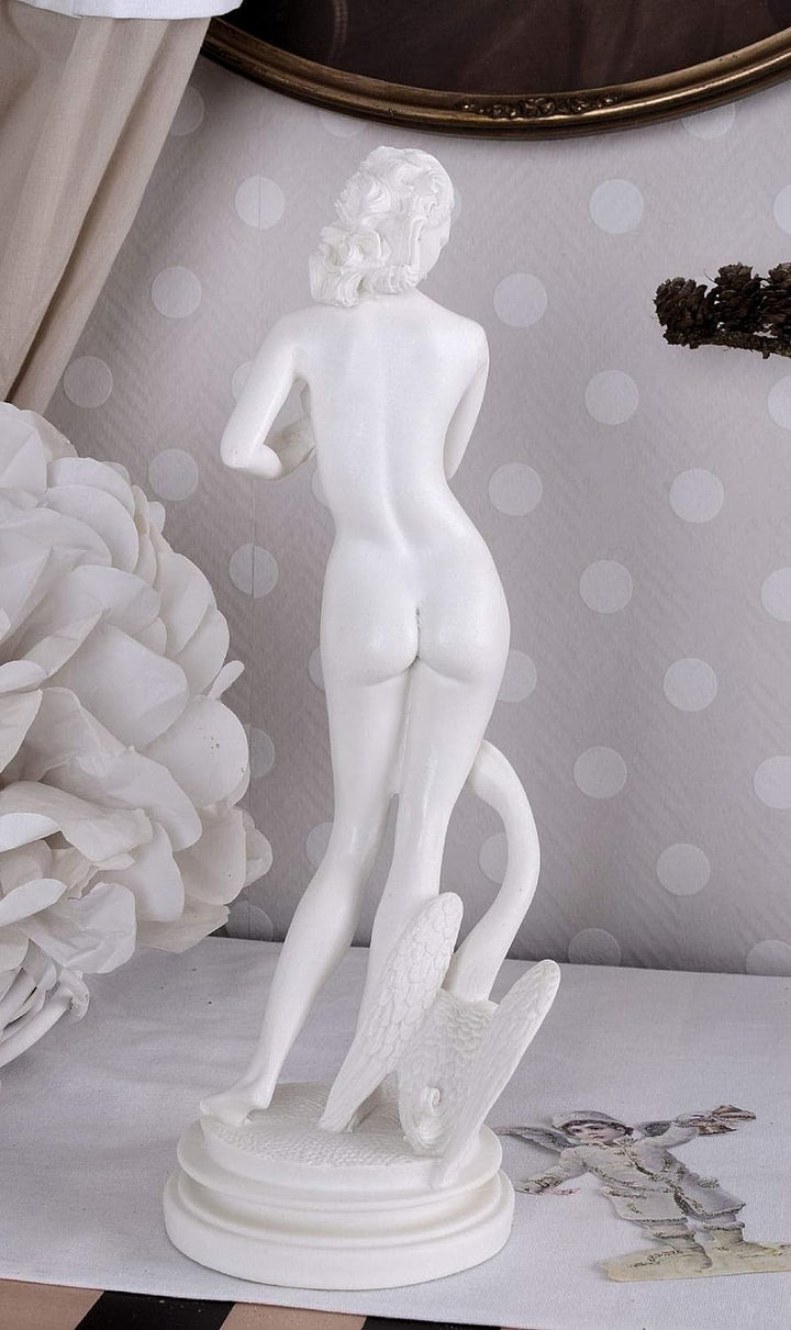 Mythologische Skulptur Leda & Schwan Figur Klassische Antike IS243 Palazzo Exklusiv