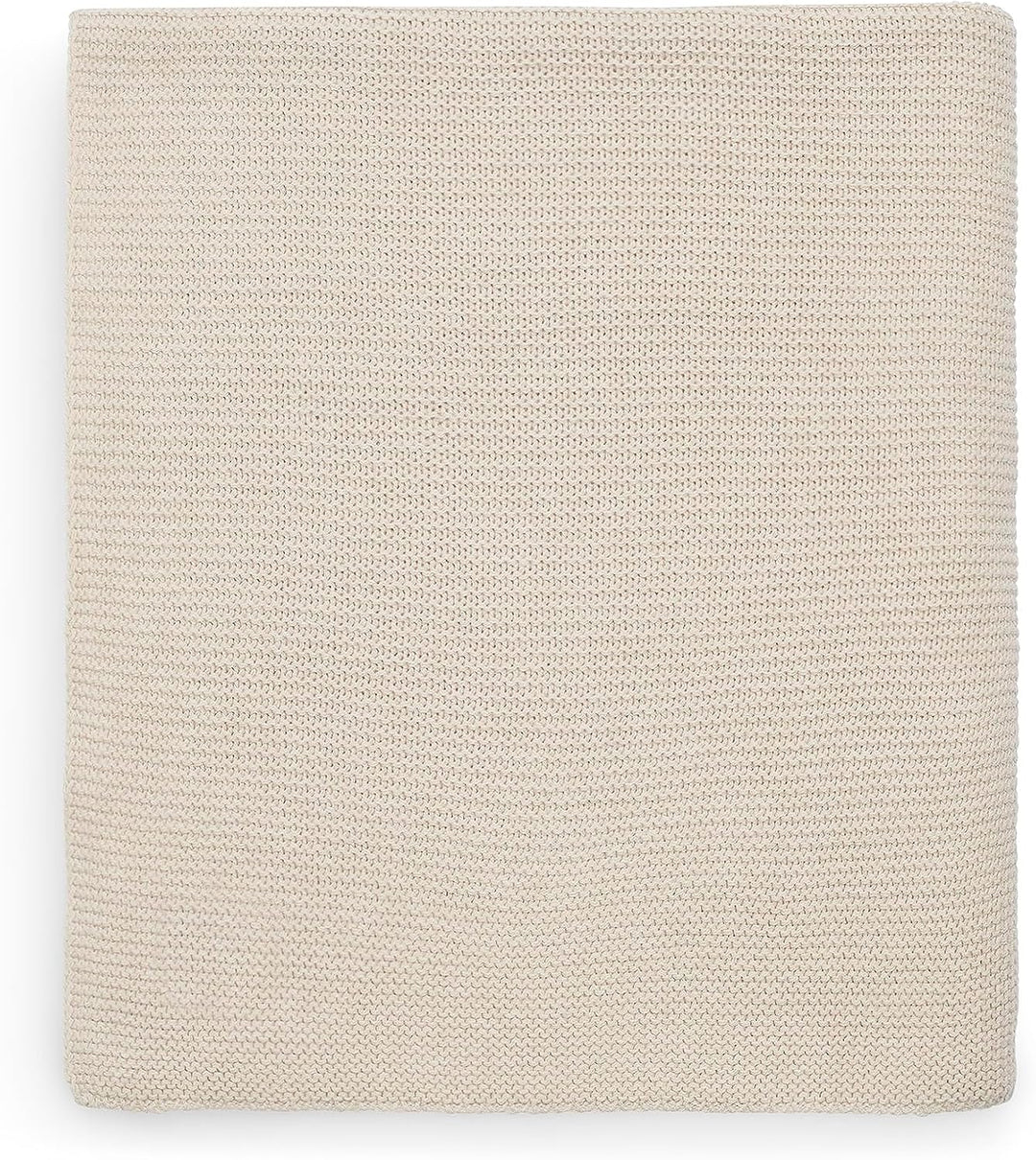 Jollein Kinderdecke Basic Knit 75x100cm - Nougat Beige Baby, Beige Baby