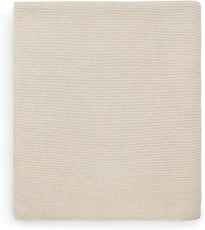 Jollein Kinderdecke Basic Knit 75x100cm - Nougat Beige Baby, Beige Baby