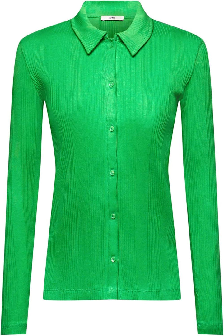 ESPRIT Damen 023ee1k310 T-Shirt XXS 310/Green, XXS 310/Green