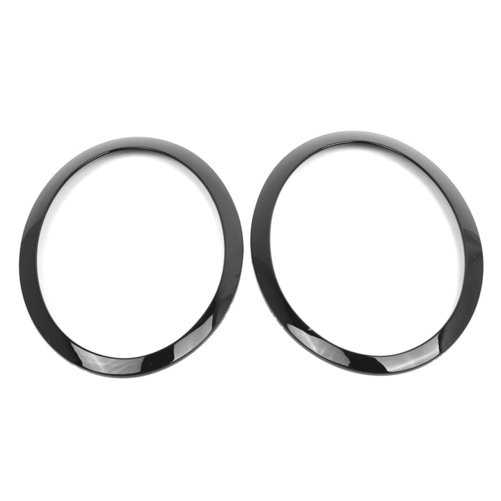 Shkalacar 1 Paar Scheinwerfer Zierringe OEM 63126917835 63126917836, Ersatz für BMW Mini Cooper One