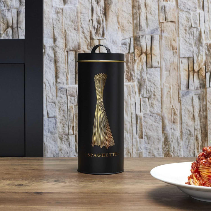 COOK CONCEPT, BT6814, Elegant Metal Box for Spaghetti, modern Design, optimal Protection Against Hum