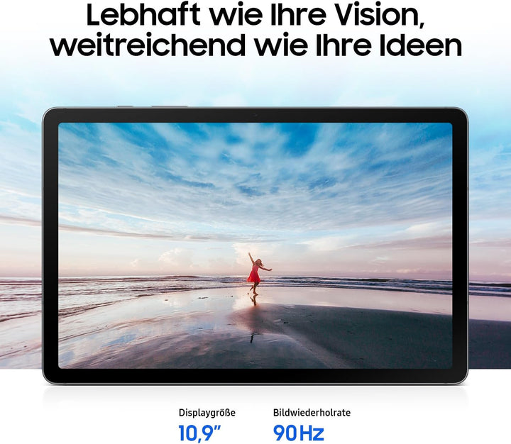 Samsung Galaxy Tab S10 Lite Enterprise Edition, Android Tablet mit KI, 6 GB RAM, 128 GB Speicher, in