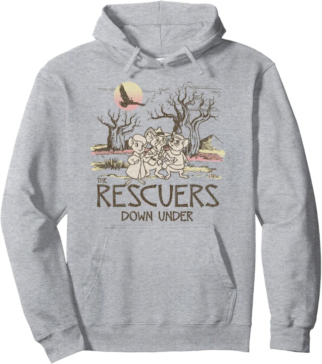 Disney Rescuers Down Under Adventure Mice Pullover Hoodie