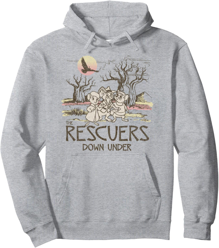 Disney Rescuers Down Under Adventure Mice Pullover Hoodie