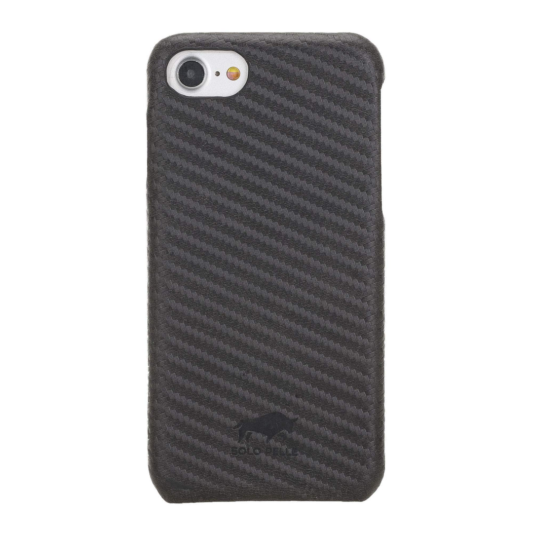 Solo Pelle Lederhülle für das iPhone SE 2020 - SE 2022 SE 3 Case Leder Hülle Ledertasche Backcover P