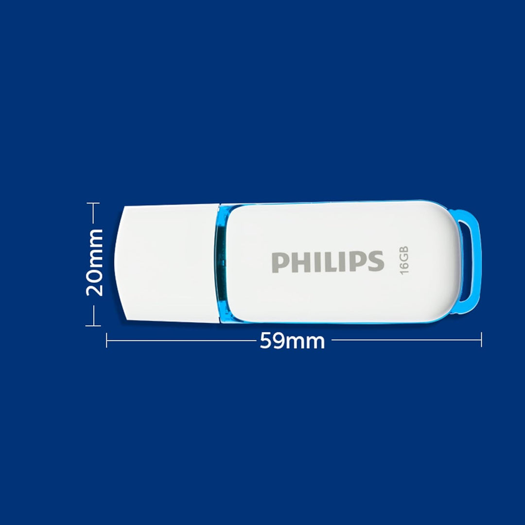 Philips Snow Edition 2.0 USB-Flash-Laufwerk USB-Stick 10x 16GB für PC, Laptop, Computer Data Storage
