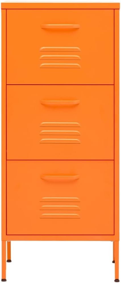 Aktenschränke mit 3 Schubladen, vertikaler Metallschrank, freistehend, Küche, Speisekammer, Aufbewah