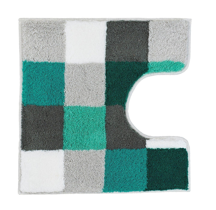 Kleine Wolke 5426675129 WC-Vorleger Caro, 55 x 55 cm, Petrol, 4004478230521 Petrol 55 x 55 cm, Petro
