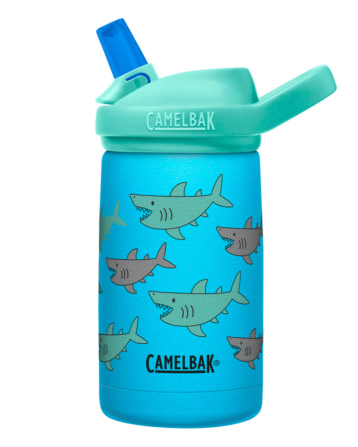 Camelbak Eddy+ Kids Sst Vakuumisolierte Flasche 350ml 12Oz Hai-Schule, Hai-schule