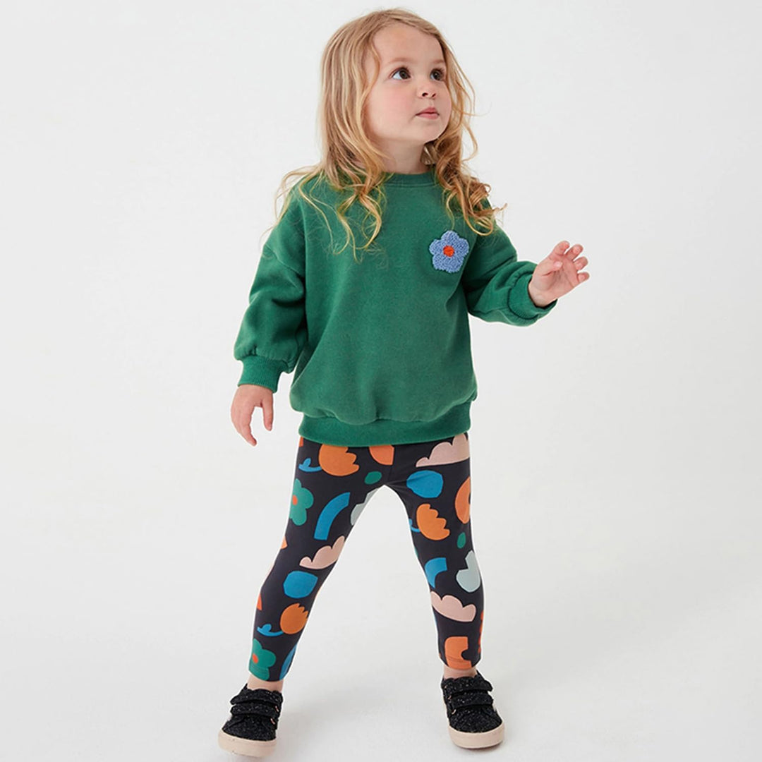 MUJOQE Mädchen Pullover für Kinder Langarmshirt Baumwolle Sweatshirt Winter Kleidung Langarm Tops 1-