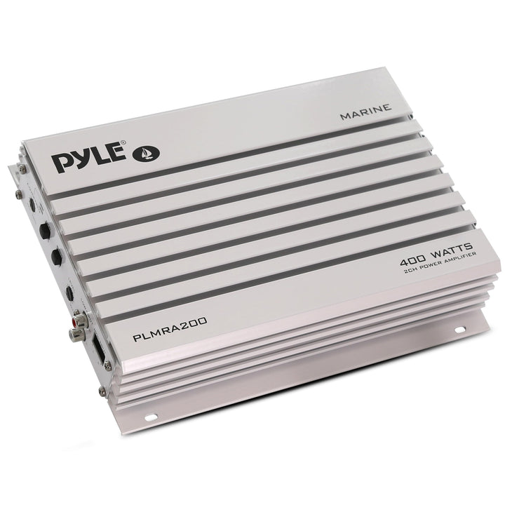 Pyle 2 Kanal 400 Watt Verstärker Brückbarer Wasserdicht Marin, Verstärker