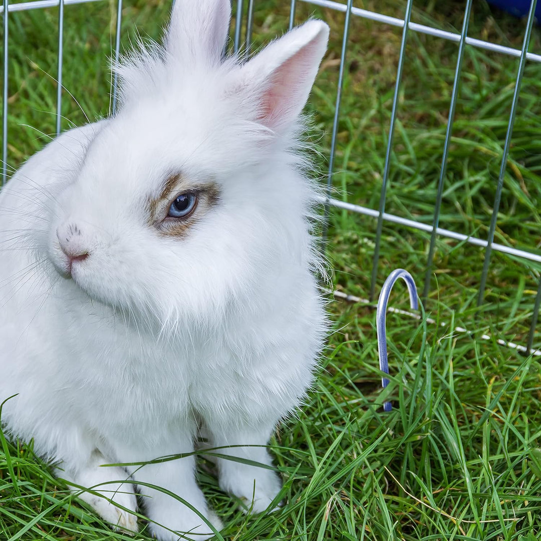 GardenMate 100 Erdanker verzinkt, 150mm lang, 25mm breit, Ø 2,9 mm, Befestigungsanker Bodenanker für