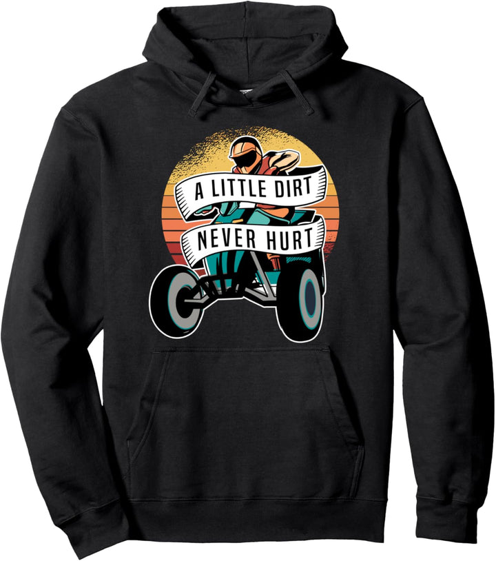Quadfahrer Atv Motorsport - 4x4 Allrad Actionbike Quad Pullover Hoodie