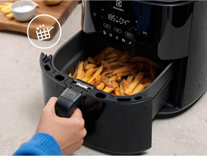 Electrolux Luftfritteuse EAF3B - Kapazität 3 l - Luftfritteuse mit Antihaftbeschichtung - 1300 W - 8