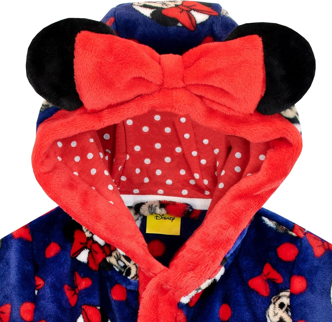 Disney Mädchen Minnie Mouse Bademäntel 116 Blau, 116 Blau