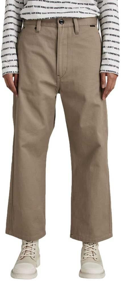 G-STAR RAW Damen Chino Relaxed Pants 27W Beige (Dk Lever D22151-c900-b416), 27W Beige (Dk Lever D221
