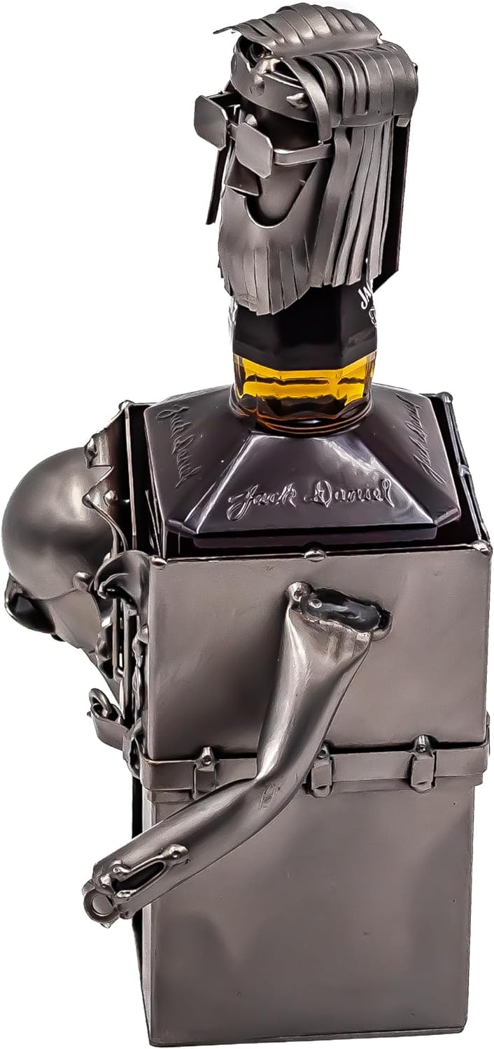 STEEMO Flaschenhalter Whisky-Biker für Jack Daniels