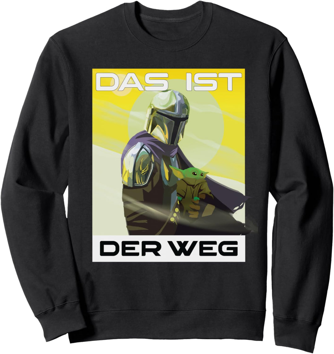 Star Wars The Mandalorian and the Child Das Ist Der Weg Sweatshirt