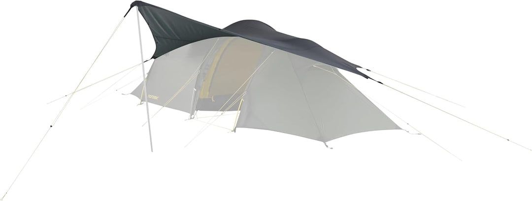 Nordisk - Voss Diamond SI Tarp, multifunktionale Zeltplane, reissfester Nylon Rip Stop mit Silikon B