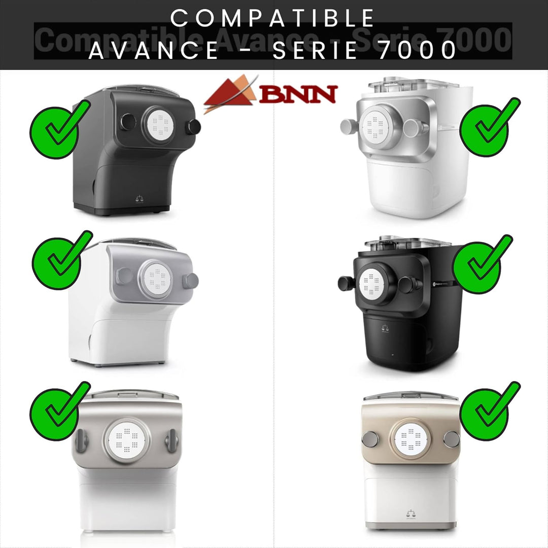 BNN - Avance/Serie 7000 - Gnocchi Rigate 12mm - Pasta Disc kompatibel mit Philips Pasta Maker Avance