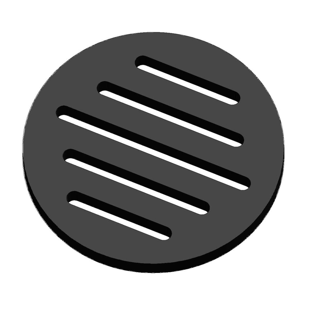 Kaminrost/Ascherost Rund Ø 200 x 15 mm für verschiedene Kaminofen Modelle - Ascherost aus massivem S