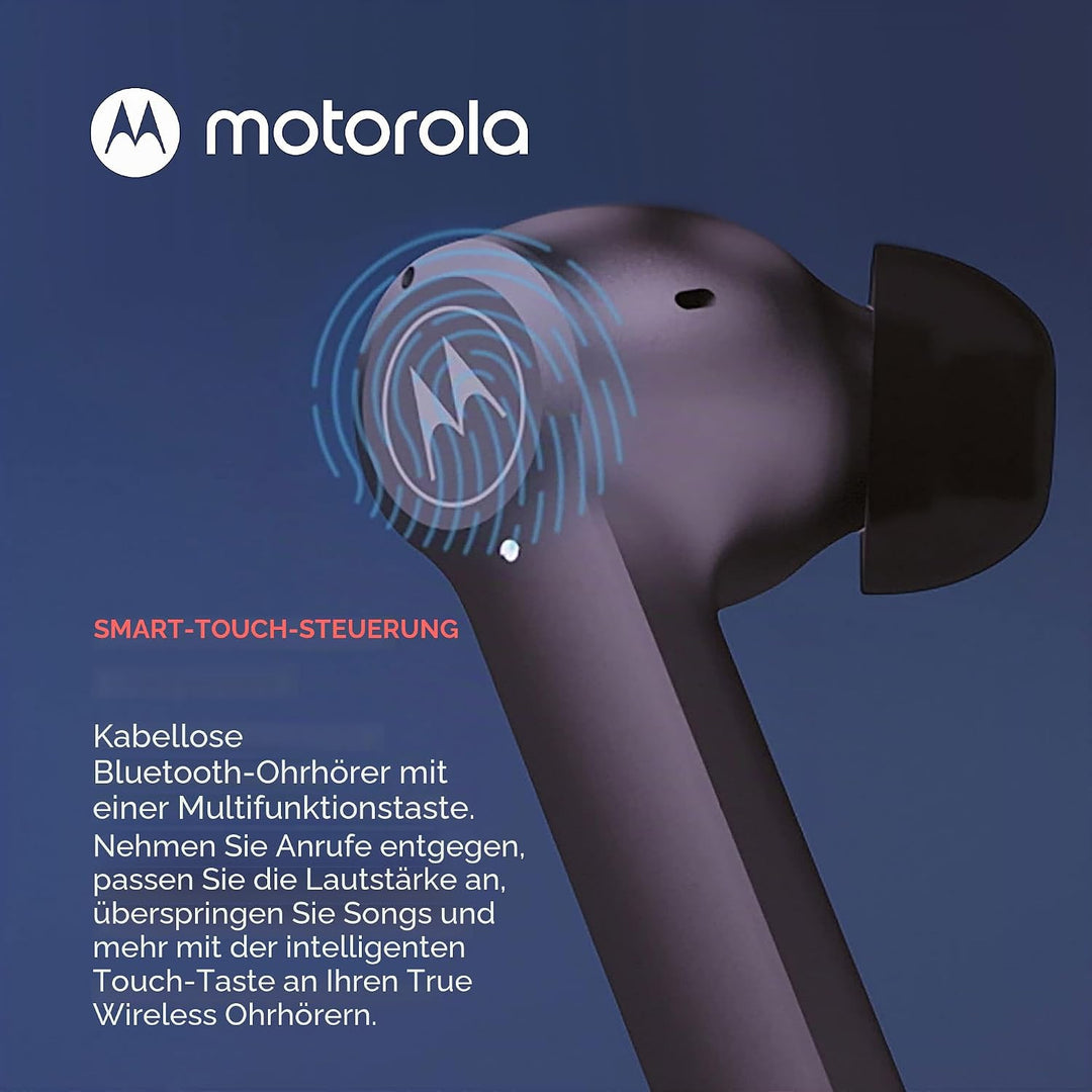 Motorola Sound Moto Buds-S ANC - Kabellose Kopfhörer In Ear - Bluetooth - Active Noise Cancellation