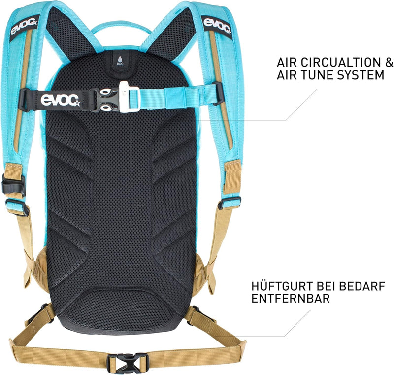 EVOC JOYRIDE 4 Kinderrucksack leichter Performance-Rucksack für Ausflüge & Outdoor Sport-Aktivitäten