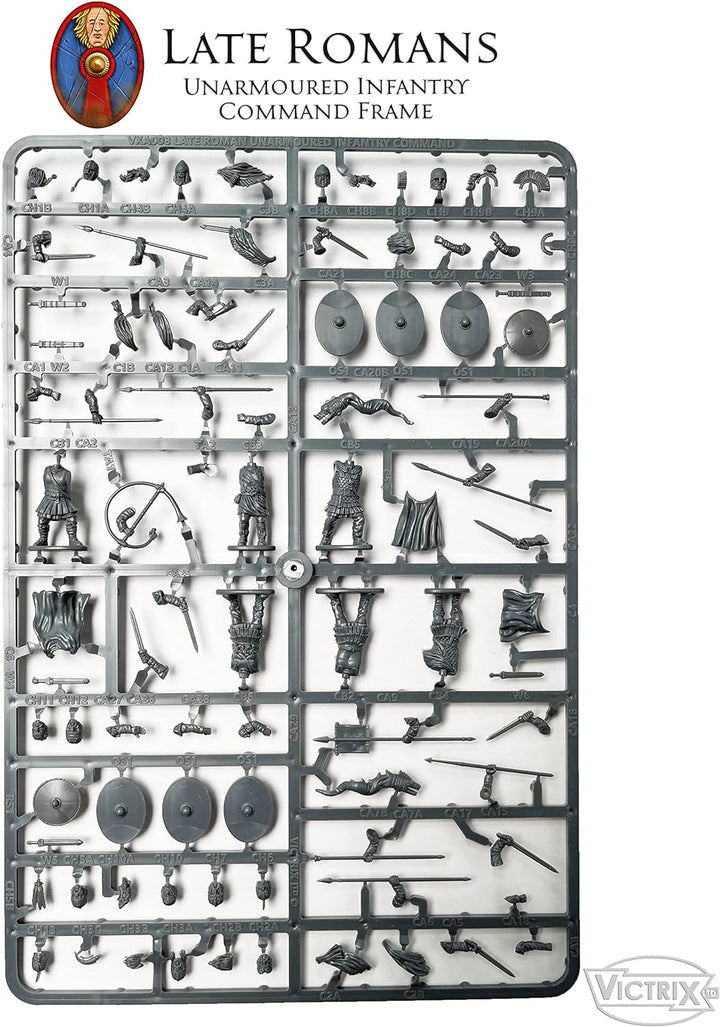 Victrix Ltd Spätrömische Infanterie, unbewaffnet