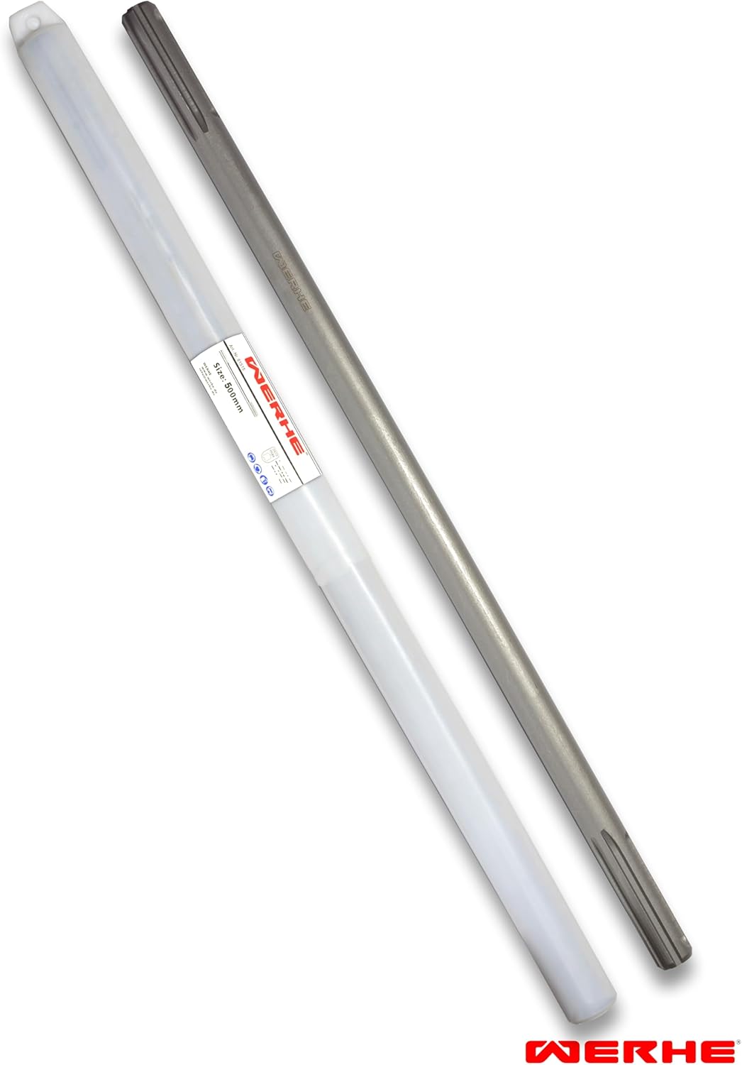 WERHE ® Bohrverlängerung 500 mm SDS Max auf SDS Max Schaft zu Adapter Aufnahme Verlängerung 500mm, V