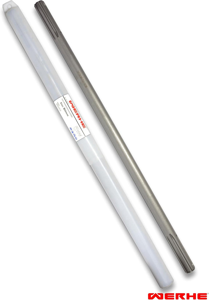 WERHE ® Bohrverlängerung 500 mm SDS Max auf SDS Max Schaft zu Adapter Aufnahme Verlängerung 500mm, V