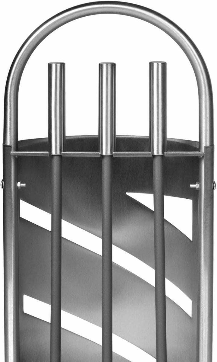 raik 21.02.701.2 Kaminbesteck, 3-teilig, Edelstahl matt gebürstet, 66cm