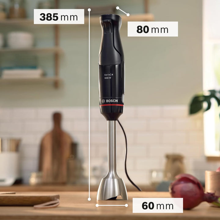 Bosch Stabmixer ErgoMaster Serie 4 MSM4B6V2, NEU, einhändig bedienbar, Vakuum-Pumpe, -Beutel, Glas-V