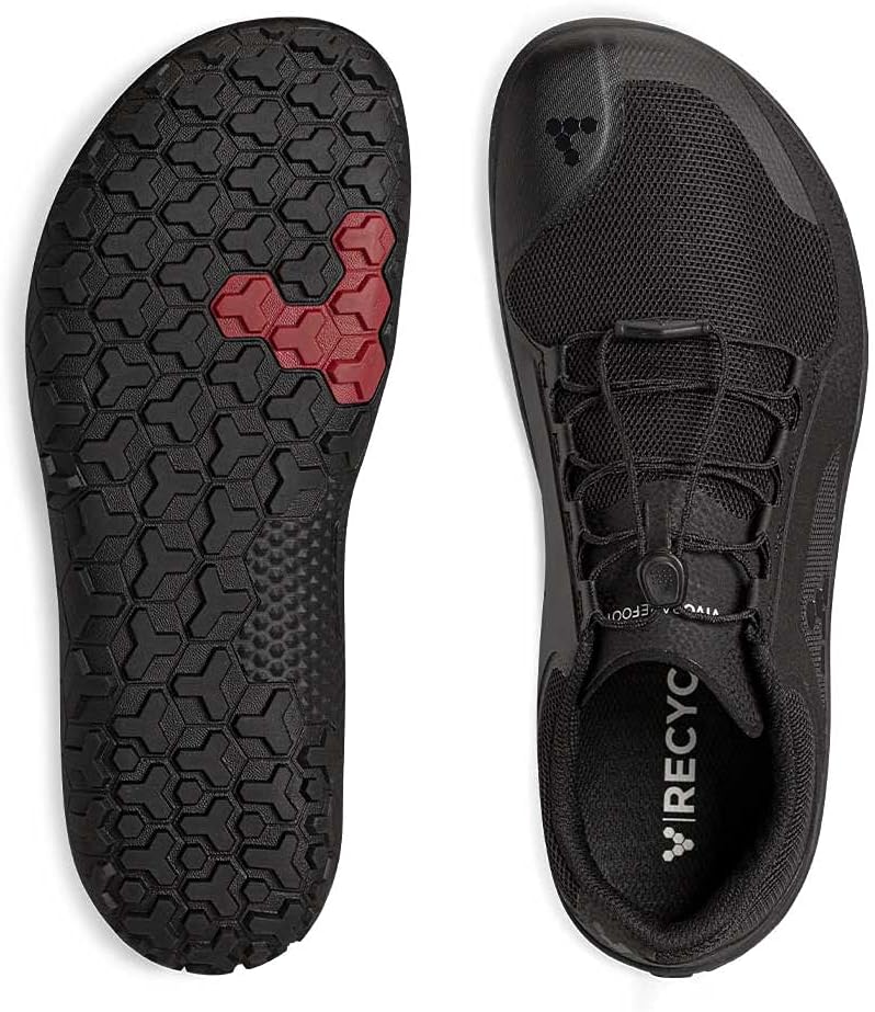 VIVOBAREFOOT Herren Primus Trail Ii All Weather Fg Sneaker 49 EU Weit Obsidian, 49 EU Weit Obsidian