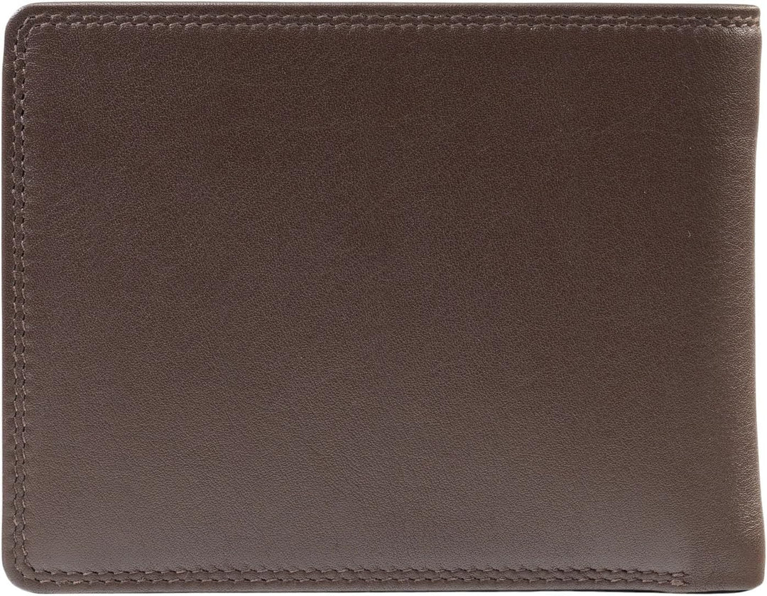 BRAUN BÜFFEL Herren Geldbörse aus echtem Leder Golf 2.0 - Portemonnaie für Männer - 8 Kartenfächer +
