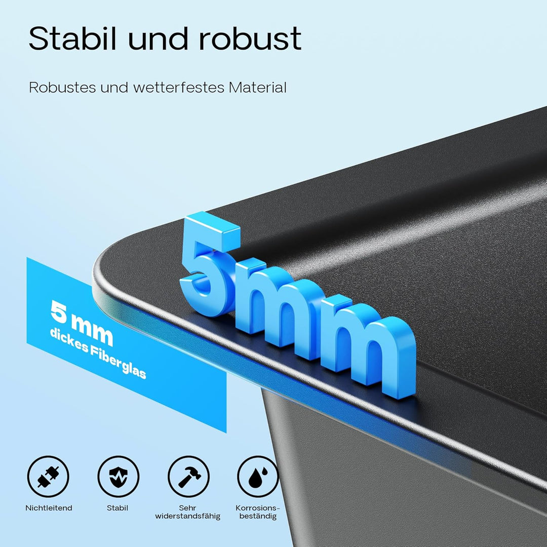 SunSun Wasserfall Bachlauf Wanne – Kaskadenwanne Bachlaufschale Teichwanne 75l