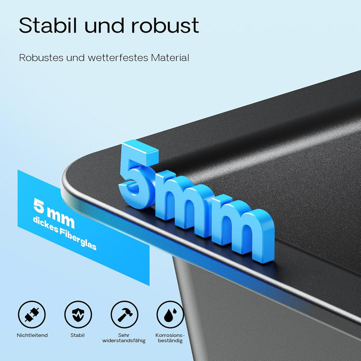 SunSun Wasserfall Bachlauf Wanne – Kaskadenwanne Bachlaufschale Teichwanne 75l
