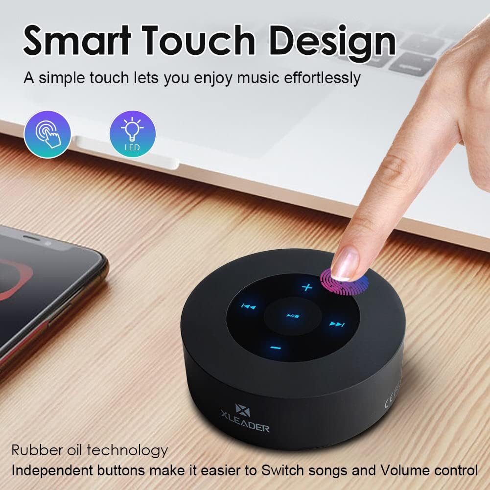 Xleader [Smart Touch Bluetooth Lautsprecher SoundAngel A8 (3rd Gen) Wireless Mini Lautsprecher mit T