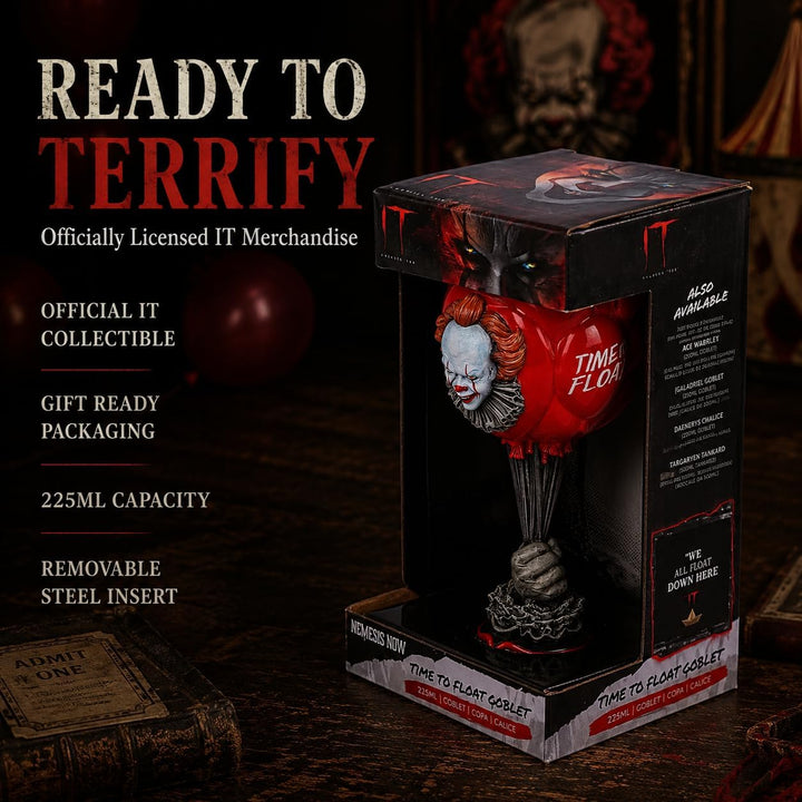 Nemesis Now IT Chapter 2 Time to Float Kelch, rot, 19,5 cm