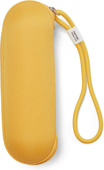 Pantone, Taschenschirm inkl. modischem Reise-Etui, Yellow 012, Yellow 012